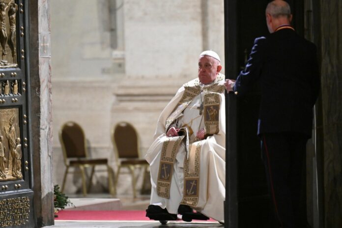Opening of the Holy Door and Holy Mass in the Vatican