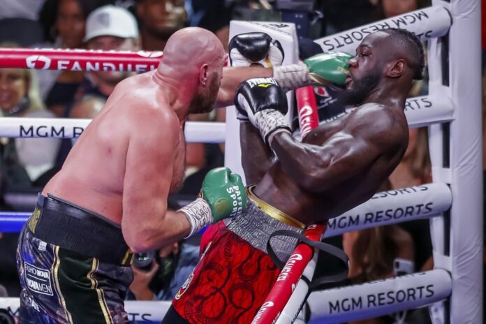 Tyson Fury vs Deontay Wilder boxing match