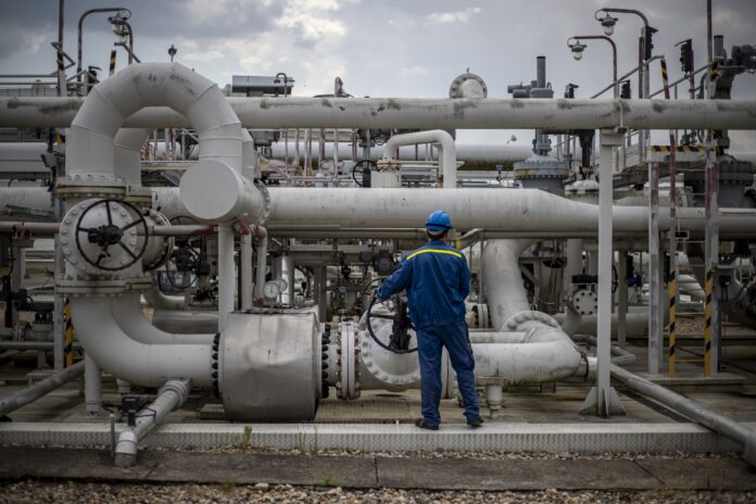 Czech Central oil tank farm