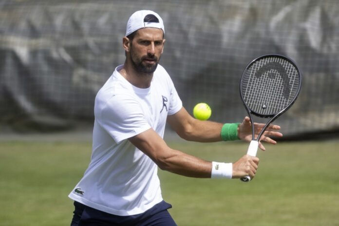 Wimbledon 2025 practice sessions