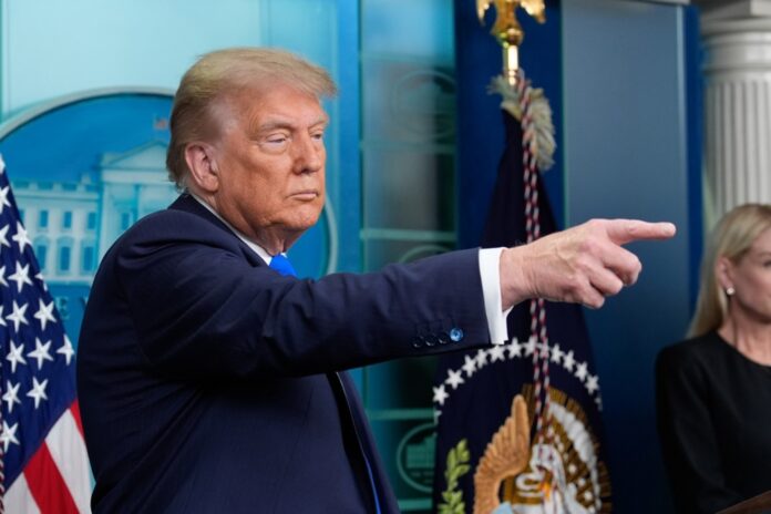 President Trump holds White House press conference