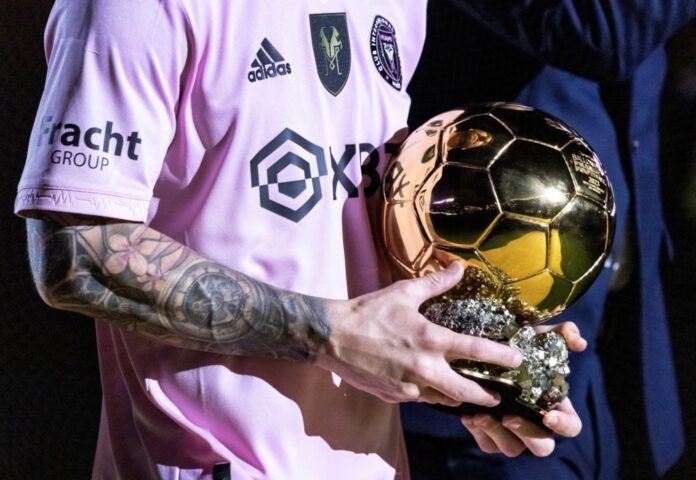 Inter Miami CF presenting Lionel Messi's Eighth Ballon d'Or