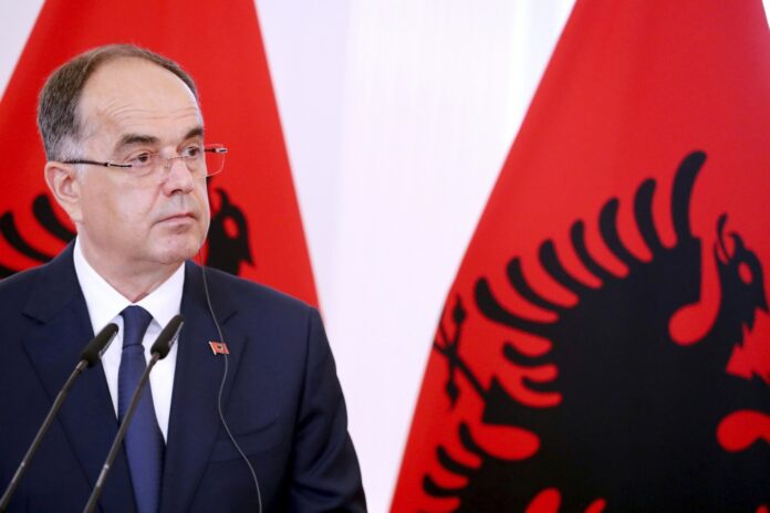 Albanian President Bajram Begaj visits Latvia