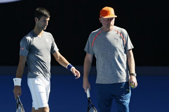 Novak Djokovic, Boris Becker part company