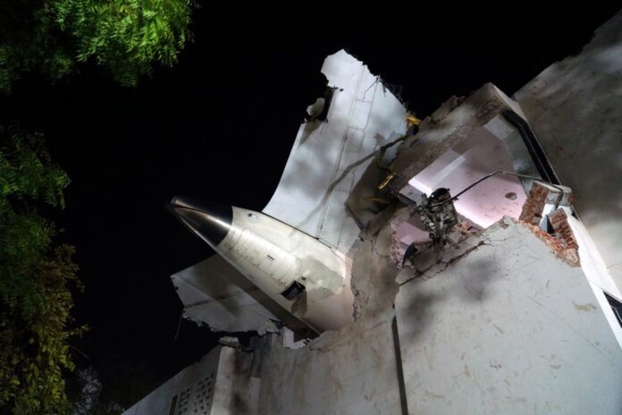 Air India plane with over 240 on board crashes after take-off in Ahmedabad