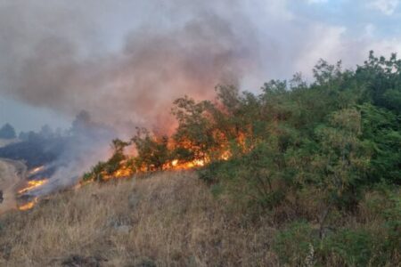 Во изминатите 24 часа: Евидентирани се 33 пожари на отворено од кои 12 се уште активни, а пет под контрола