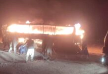 Трагична сообраќајна несреќа во Авганистан: Повеќе од 70 лица загинаа во судир на автобус со камион и мотцикл