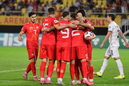 Македонија го прегази Лихтенштајн со убедливи 5-0 за враќање на првото место во табелата/ФОТОГАЛЕРИЈА