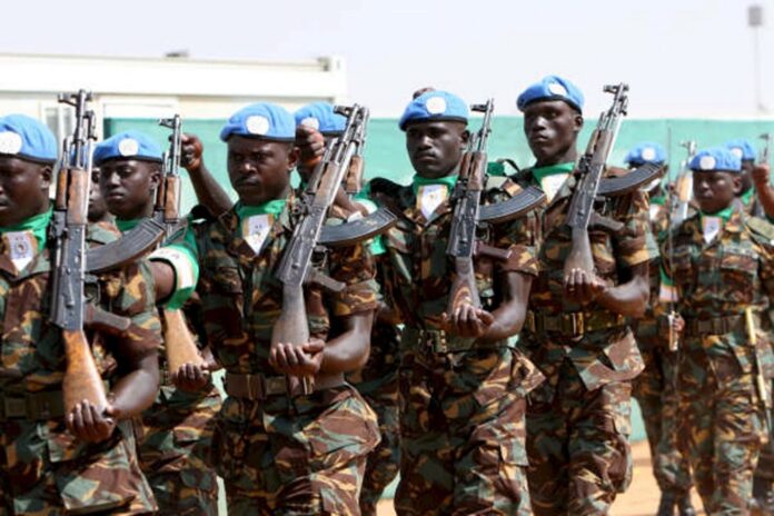 Handover ceremony in El Fasher