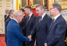 Историски момент: Мицкоски оствари средба со Кралот Чарлс III