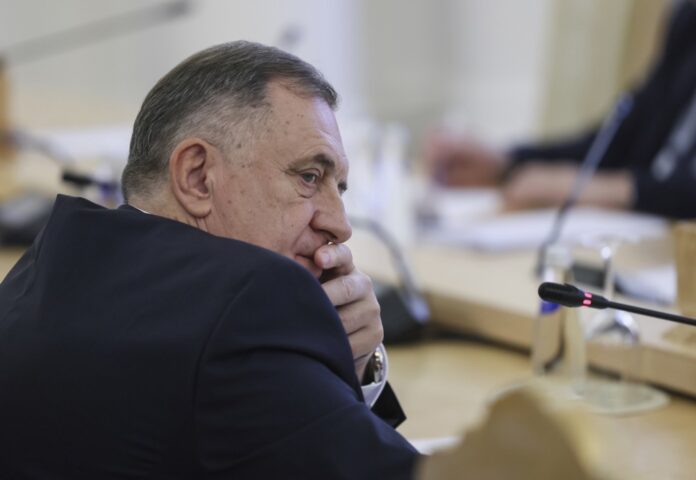 Russian Foreign Minister Lavrov meets with Bosnian Serb leader Dodik