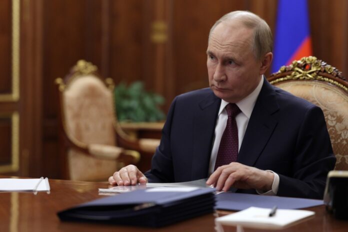 Russian President Putin meets with Deputy Prime Minister Grigorenko in Moscow