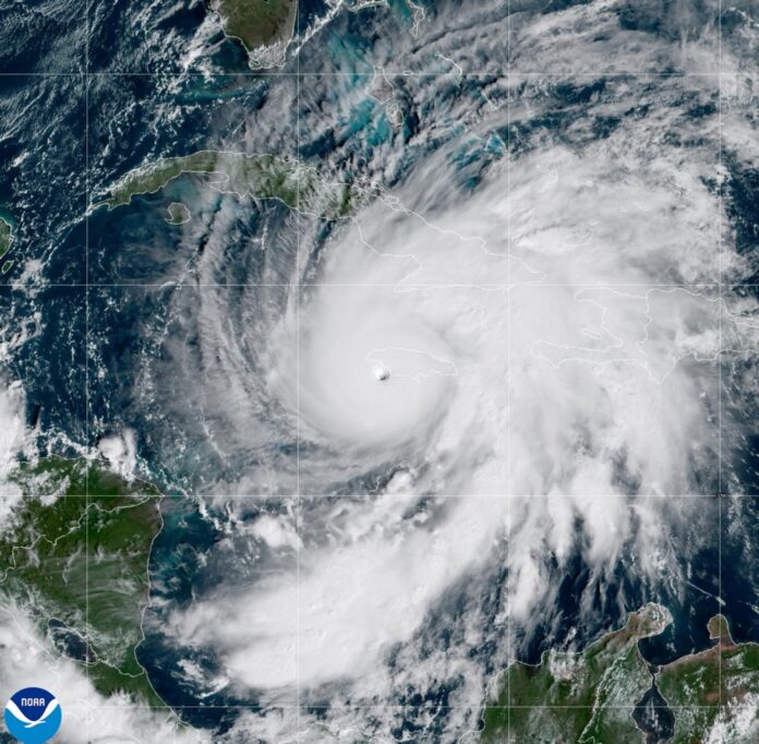 Hurricane Melissa approaches Jamaica