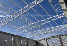 Се поставува покрив на повеќенаменскиот објект во село Дреново