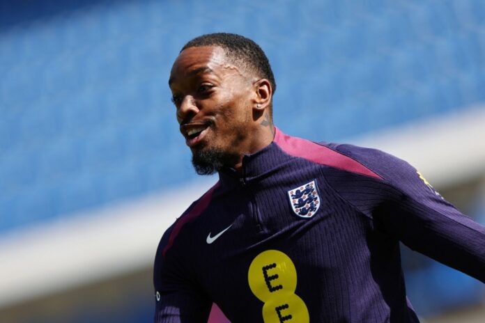 English national soccer team prepares for the UEFA EURO 2024