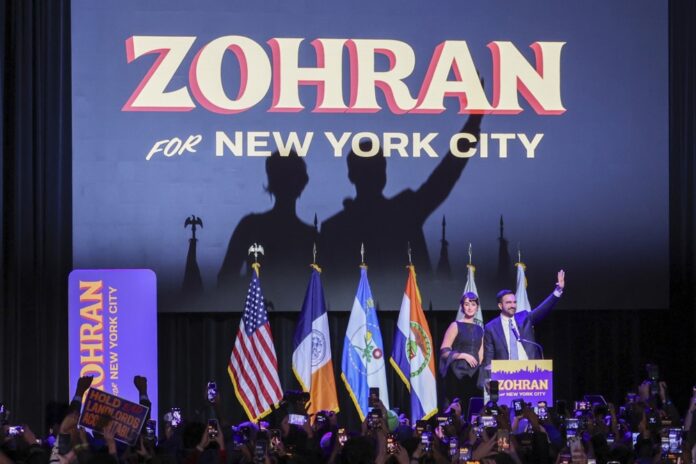 Zohran Mamdani wins New York mayoral election