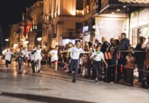 На Широк сокак се одржа традиционалната ноќна атлетска трка со околу 700 учесници