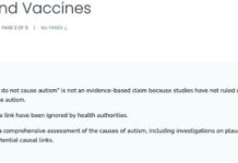 ЦДЦ го смени текстот: Повеќе не тврди дека вакцините немаат никаква врска со аутизмот