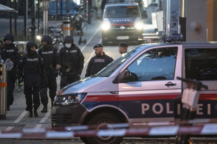 At least three people dead in Vienna terror attack
