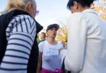 Студентите во блокада ја поддржаа мајката која штрајкува со глад: „Дијана, ние сме со тебе и со народот, сега и секогаш“