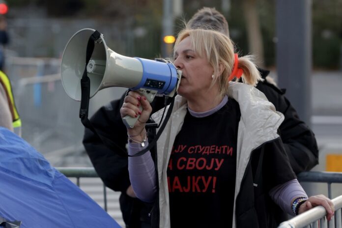 Mother of Novi Sad victim protests begins hunger strike in Belgrade