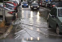 Најмногу дожд денеска наврнал на Попова Шапка, најмалку во Штип – повремени врнежи се очекуваат и во текот на ноќта