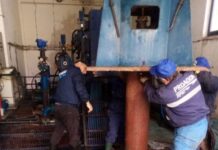 Се поставува нова опрема на пумпната станица „Метропол“