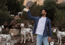 Ѓоковиќ со 101 далматинец ја прослави 101. титула (ФОТО)