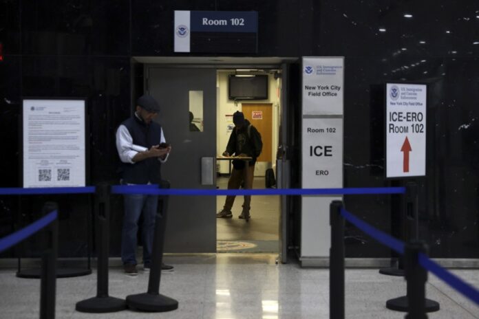 Federal agents monitor immigration court in New York