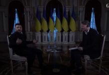 Ненадеен куршлус за време на интервјуто на Зеленски за „Гардијан“/ВИДЕО