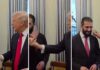 Трамп го испрска сирискиот претседател со „најдобриот“ парфем, а потоа го праша колку жени има/ВИДЕО