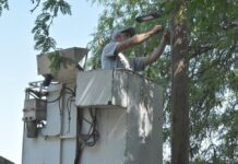 Санација на уличното осветлување низ Карпош