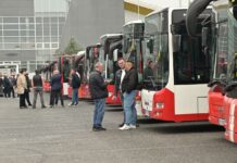 55 од понеделник и уште 20 приватни автобуси до Нова година по скопските улици / Фотогалерија