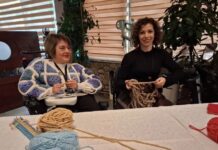 „Плетење со чингелаке“ – работилница за лица со телесен инвалидитет