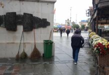 НОВИОТ СКОПСКИ ГРАДОНАЧАЛНИК ПОЧНА ДА ГО ИСПОЛНУВА ВЕТЕНОТО: Метлата на Орце не е маркетинг, Скопје замириса на чисто