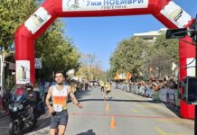 ВО ГЕВГЕЛИЈА СЕ ОДРЖА ПЕТТОТО ИЗДАНИЕ НА „Новембер ран 2025“: Елдан Бибиќ триумфираше со нов рекорд на патеката