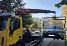 За една недела санкционирани 144 непрописно паркирани возила во Центар