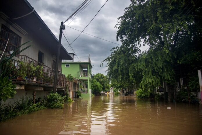 Hurricane John affects Mexico's Juchitan town with flooding