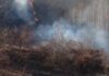 Над селото Арнакија во општина Сарај е регистриран пожар на непристапен терен