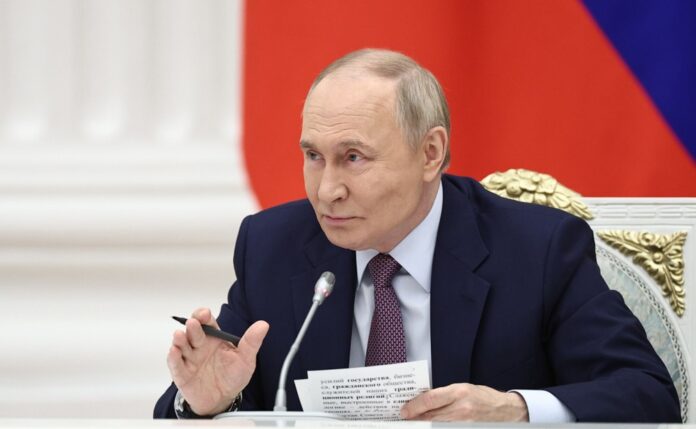 Russian President Putin attends Presidential Council on Demographic and Family Policy