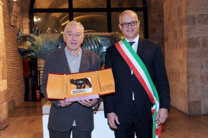 Rome honors Robert De Niro with Lupa Capitolina award