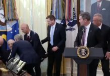 Шеф на фармацевтски гигант се онесвести за време на состанок кај Трамп – на помош му притрча Доктор Оз/видео