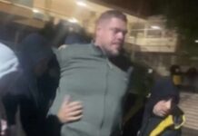 Белград како воена зона, уапсен поранешниот кошаркар Владимир Штимац, приведени уште 37 лица/ВИДЕО