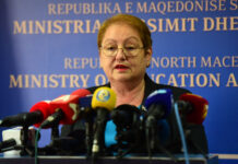 ЈАНЕВСКА: По малку разбирам албански, но ќе го усовршам кога ќе имам време