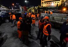 Почна големата акција „72 часа чисто Скопје“ – десетици камиони, цистерни и механизација ќе се погрижат „градот убав пак да никне“/ФОТО