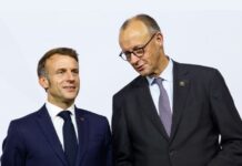 „Шпигел“ објави протечен телефонски разговор: Макрон рекол дека САД можат да ја предадат Украина, а Мерц дека играат игри