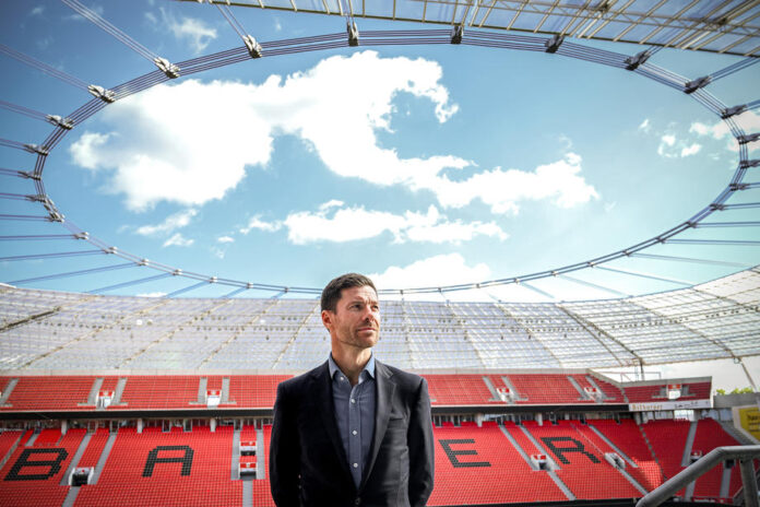 New Bayer 04 Leverkusen head coach Xabi Alonso