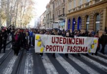 Министерот за маршевите: „Ова не е антифашизам, туку пројугословенски протест против Хрватска“