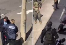 Драматични сцени во Сиднеј, уапсени седум мажи. Се упатиле кон плажата Бонди