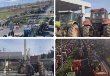 Не тргнувајте кон Грција: Преминот Евзони е целосно затворен, блокади и на патот кон Солун/ФОТО